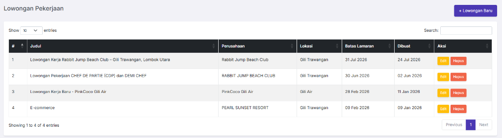 Preview Job Portal